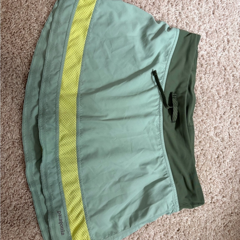 Patagonia Women's Mint and Olive Skater Skirt
